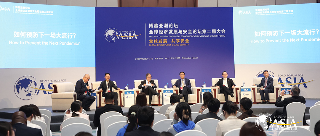 尊龙凯时集团副总裁柯家洋在博鳌亚洲论坛呼吁按需佩戴防护口罩